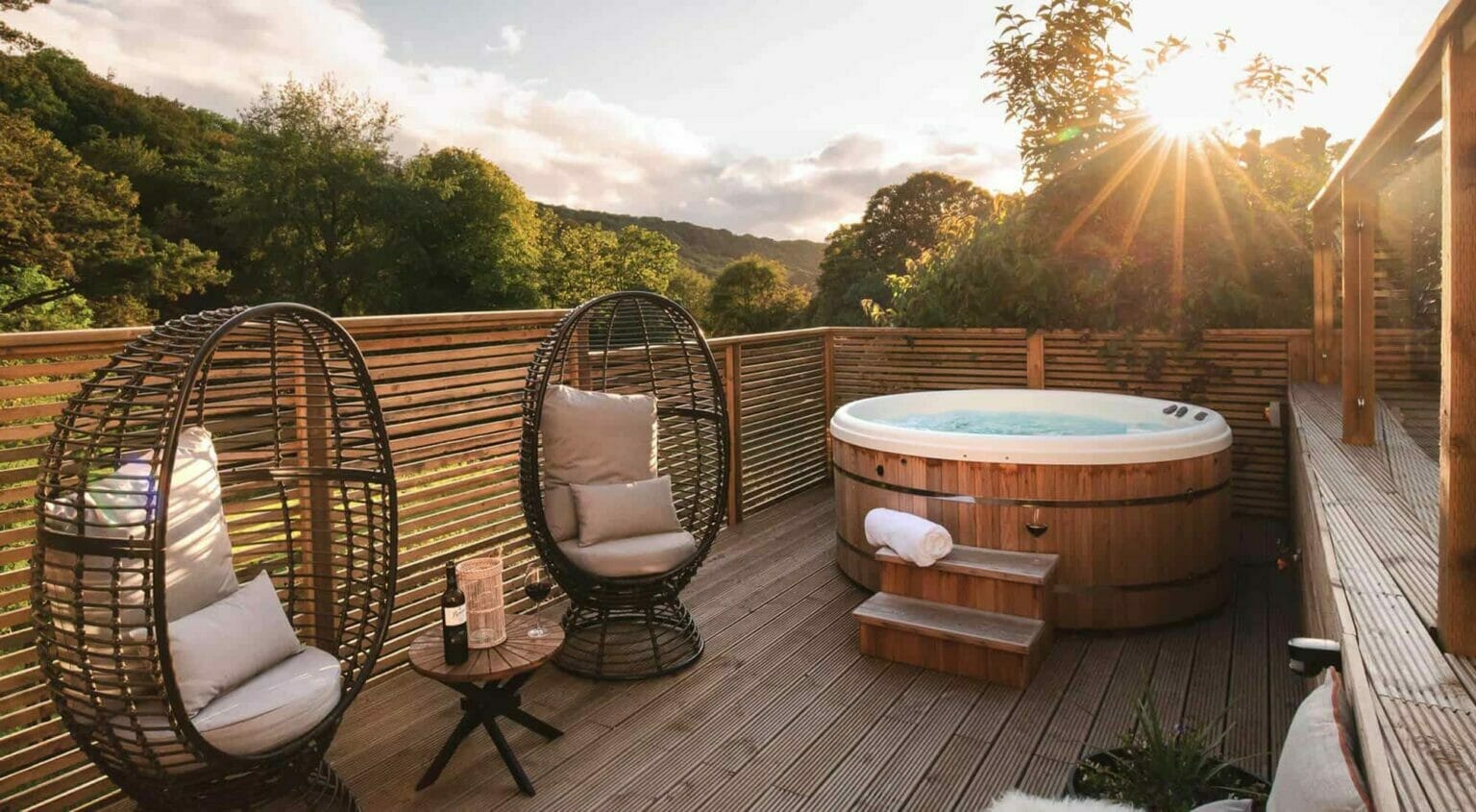 Hot tub cottage holidays